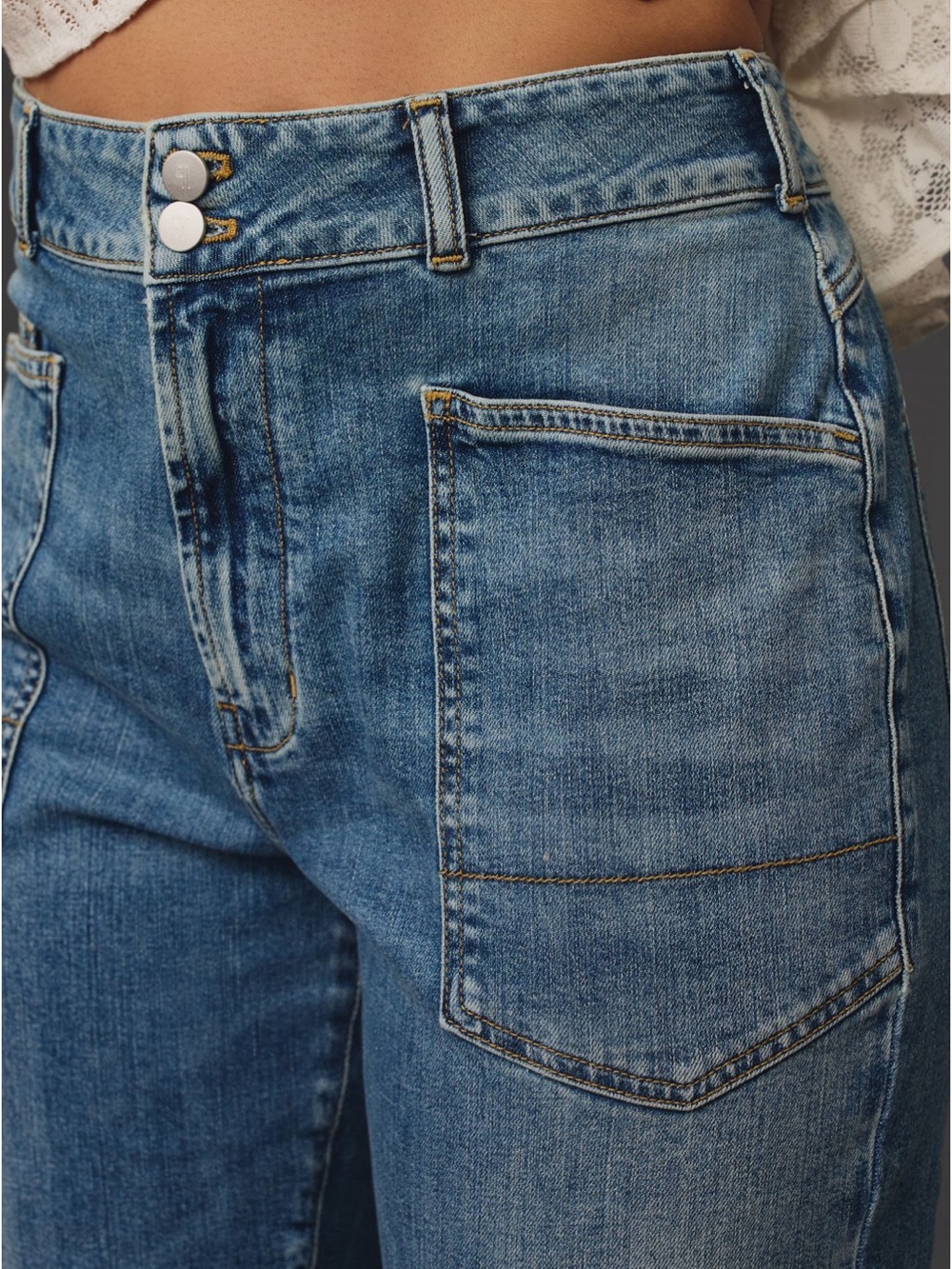 Pilcro Wandered Jean. Size 26 - Picture 7 of 12
